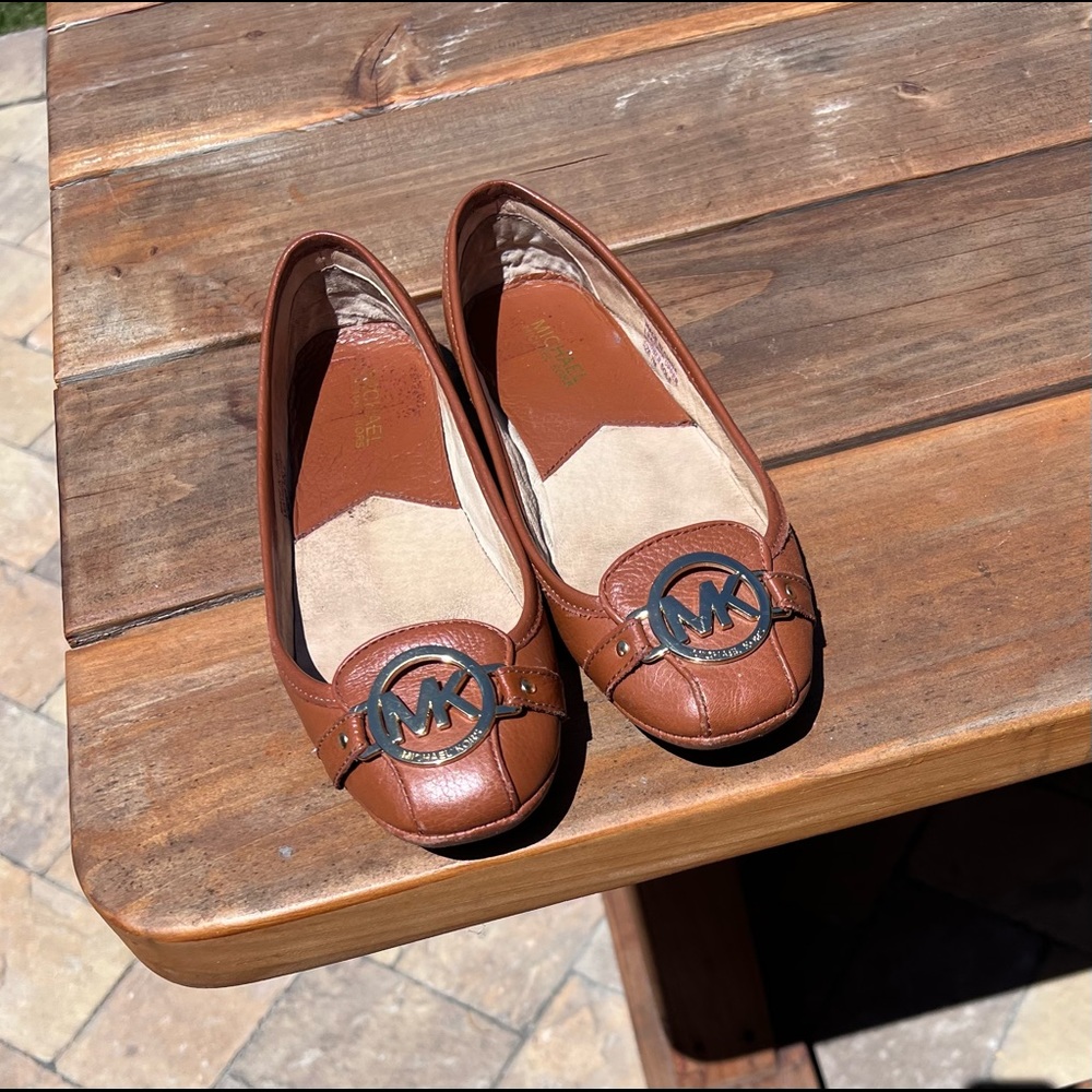 MK Tumbled leather, Fulton, size 7M